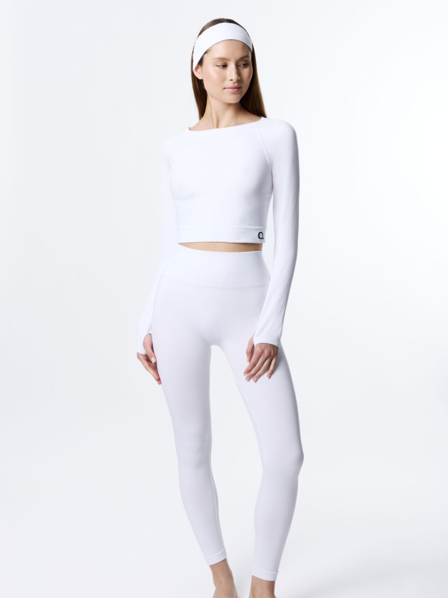 VELA sculpting leggings in Shell – ahlunea